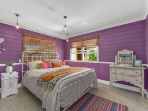 Character Ashgrove Queenslander bedroom