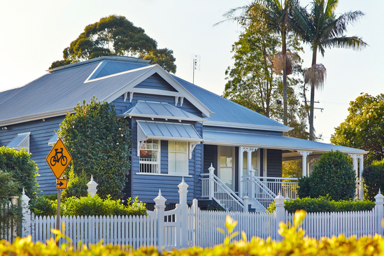 blue queenslander